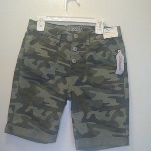 Camo shorts jeans